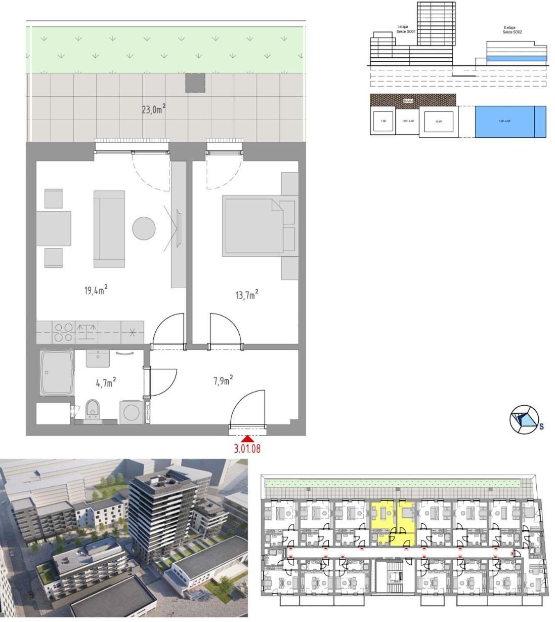 Apartment Novy S Terasou